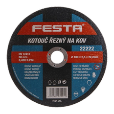 Kotouče řezné, brusné a leštící