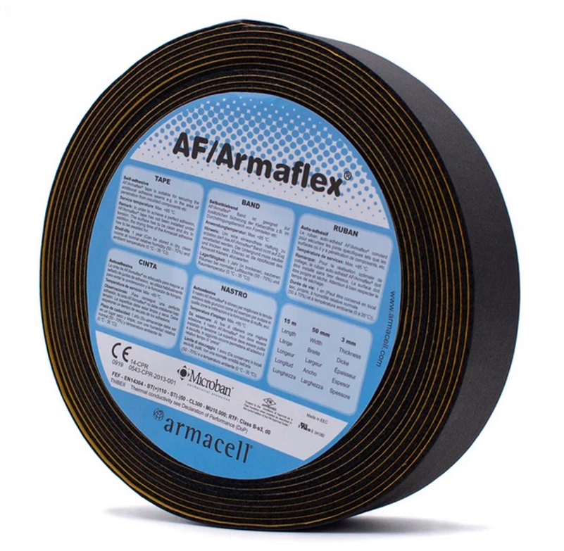 Pás lepící Armacell Armaflex AF 50 x 3 mm, délka 15 m, černá