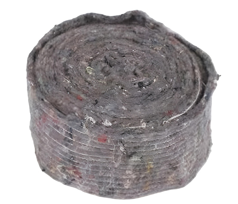 Plstěný pás k izolaci potrubí, role 10 m