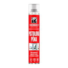 Pistolová pěna Den Braven pistolová dóza 750 ml, žlutá