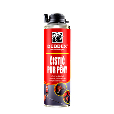 Čistič PUR pěny Den Braven dóza 150 ml, transparentní