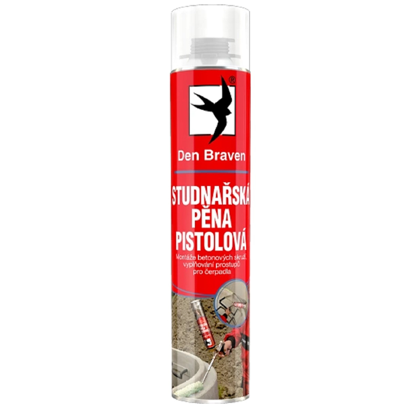 Studnářská pěna 750 ml trubičková 40140STUD