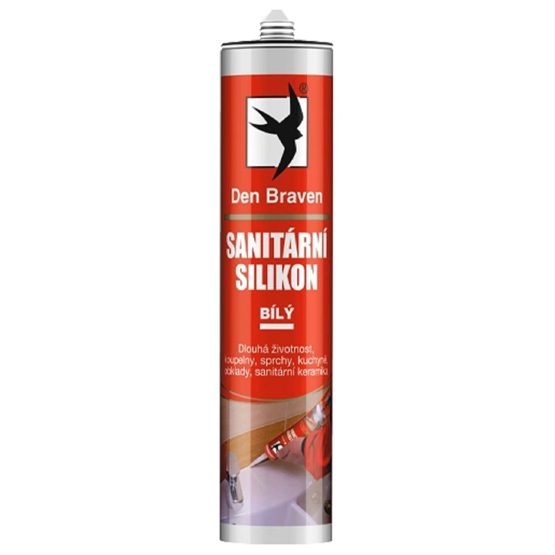Sanitární silikon 280 ml bílý 30212RL