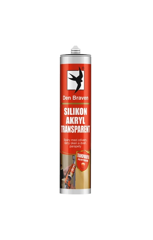 Akrylový tmel silikon 280 ml bílý 20202RL
