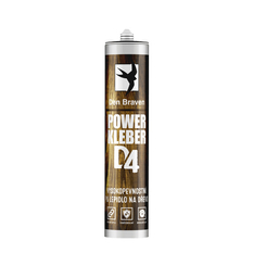 Lepidlo Den Braven POWER KLEBER D4 kartuše 300 ml