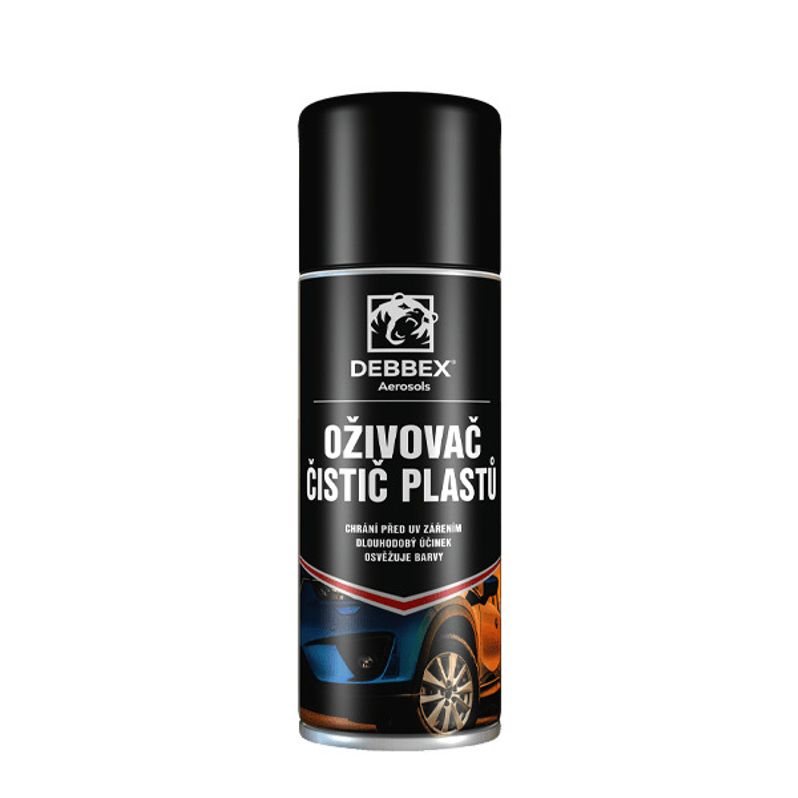 Oživovač – čistič plastů Den Braven aerosolový sprej 400 ml