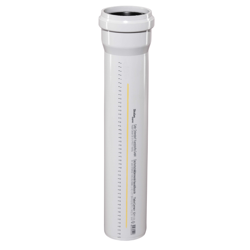 Trubka odpadní hrdlová odhlučněná Osma Skolan Safe SKEM DN 110 x 5,3 x 500 mm, světle šedá
