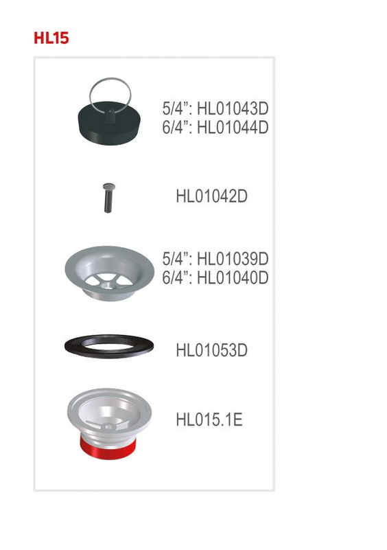 Odpadní ventil HL Hutterer & Lechner, 6/4˝ s připojovacím závitem 6/4˝