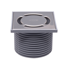 Nástavec HL Hutterer & Lechner, d 110mm/plast 123x123mm/nerez 115x115mm, bez ZU