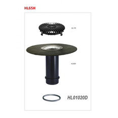 Nástavec 300mm / HL Hutterer & Lechner, d 125mm s asfaltovou manžetou