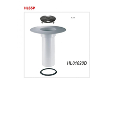 Nádstavec 345mm / HL Hutterer & Lechner, d 125mm s PVC izolační přírubou, pro měkké PVC hydroizolační fólie