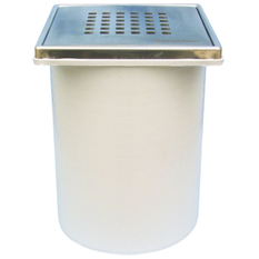 Nástavec HL Hutterer & Lechner, d 145mm/nerez 150x150mm/ nerez 138x138mm ˝Quadra˝