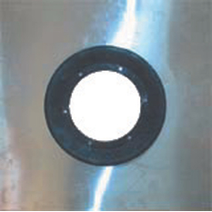 Izolační souprava s manžetou s ocelového pozinkovaného plechu ( HL Hutterer & Lechner, 500x500mm), pro vtoky série HL62, HL64, HL65, HL69