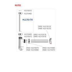 Zápachová uzávěrka k umyvadlu HL Hutterer & Lechner, DN32x5/4˝s krycí růžicí odtoku