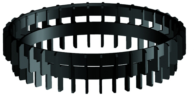 Odvodňovací kroužek HL Hutterer & Lechner, d 195mm, vhodný pro Perfekt vtoky HL616, HL615