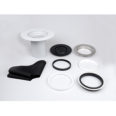 Nástavec 180mm/ HL Hutterer & Lechner, d 145mm s izolačním límcem a izolační soupravou HL84