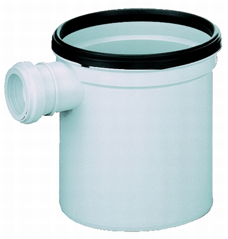 Nástavec 180mm/ HL Hutterer & Lechner, d 145mm s boční přítokovou trubkou DN40, vhodný pro HL72.1, HL317, HL350(.0)...