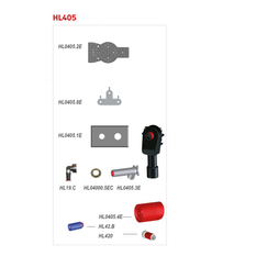 Podomítková zápachová uzávěrka HL Hutterer & Lechner, DN40/50 pro pračky/myčky s připojením rozvodu vody, krycí deska nerez 180x110mm