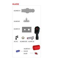 Zápachová uzávěrka HL Hutterer & Lechner, DN40/50 pro pračky/myčky s připojením rozvodu vody, s el. krabicí, krycí deska nerez 180x110mm