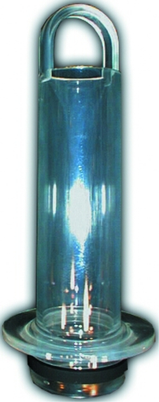 Přepadová trubka z plexiskla HL Hutterer & Lechner, 98x38mm, pro HL514SN