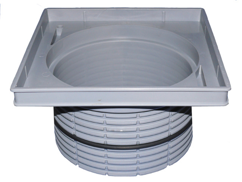 Nástavec HL Hutterer & Lechner, d 195mm/plast 244x244mm