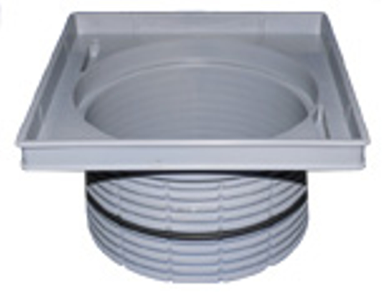 Nástavec HL Hutterer & Lechner, d 195mm/plast 244x244mm