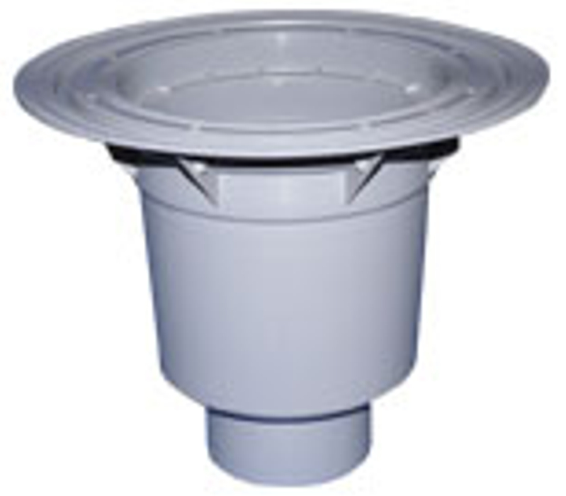 Těleso velkokapacitního vtoku HL Hutterer & Lechner, DN110 se svislým odtokem, s izolační přírubou