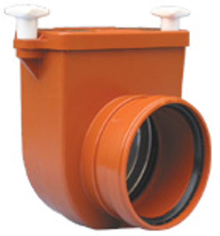 Koncová - ˝žabí˝ klapka HL Hutterer & Lechner, DN160 s klapkou z nerezové oceli a hrdlem pro plastové potrubí