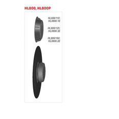 Těsnicí manžeta pro prostup potrubí HL Hutterer & Lechner, DN160 s asfaltovou manžetou, vodotěsná/plynotěsná/radon