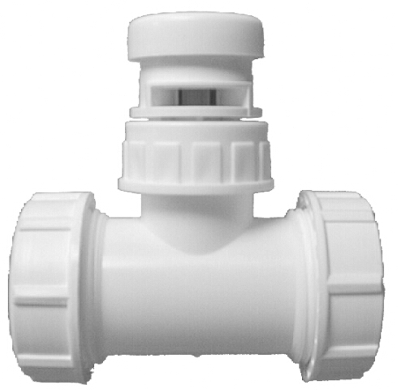 Přivzdušňovací ventil HL Hutterer & Lechner, 1˝ s T-kusem DN32