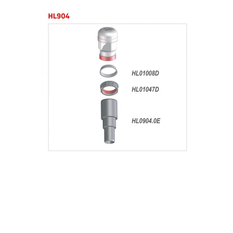 Kanalizační přivzdušňovací ventil HL Hutterer & Lechner, DN40 s adaptérem DN32/50, Třída A I, 5, 5 l/s