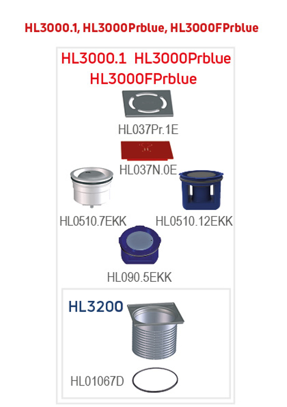 Nástavec HL Hutterer & Lechner, d 110mm/nerez 121x121mm/nerez 115x115mm, ZU standard vodní