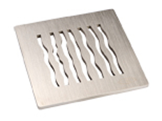 Vtoková mřížka z nerezové oceli HL Hutterer & Lechner, 115 x 115mm ˝Orinoko˝