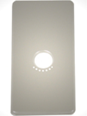 Krytka z nerezové oceli HL Hutterer & Lechner, 108x226mm