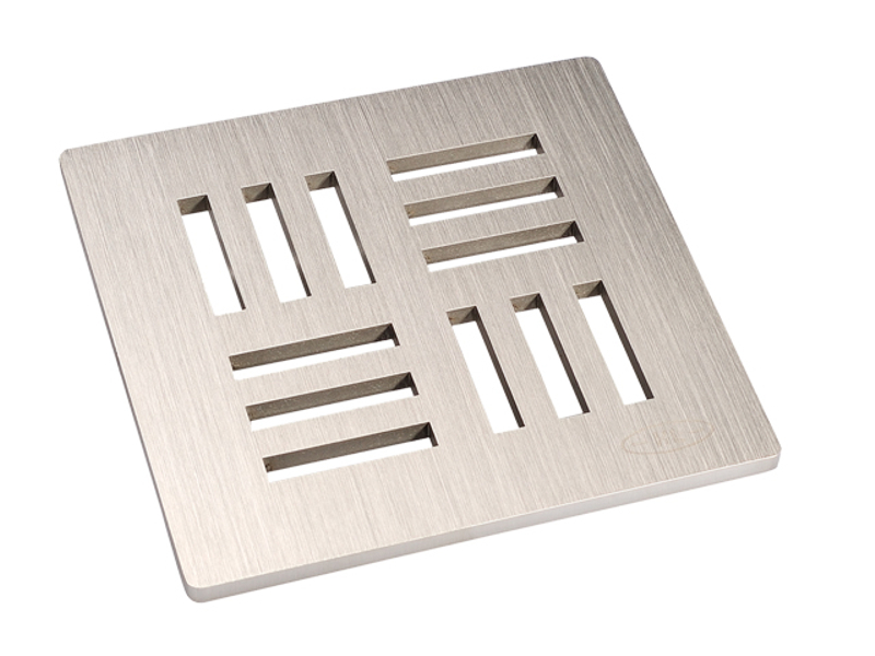 Vtoková mřížka z nerezové oceli HL Hutterer & Lechner, 115 x 115mm ˝Nil˝