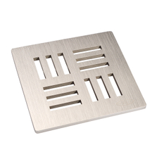 Vtoková mřížka z nerezové oceli HL Hutterer & Lechner, 115 x 115mm ˝Nil˝