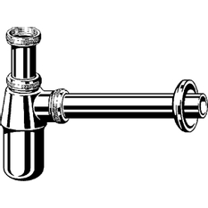 Lahvový zápachový uzávěr Viega 5753 5/4˝ x 5/4˝