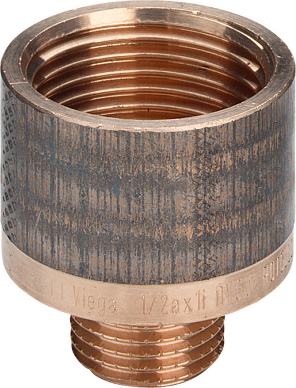 Redukce Viega bronz 3242 1/2˝ x 1