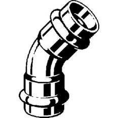 Oblouk&nbsp;45° Viega Profipress s SC-Contur 2426 54