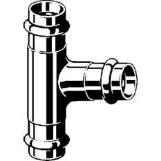 T-kus Viega Sanpress s SC-Contur 2218 22 x 18 x 18