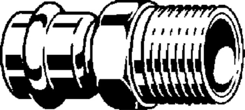 Přechodový kus Viega Sanpress Inox s SC-Contur 2311 22 x 1˝