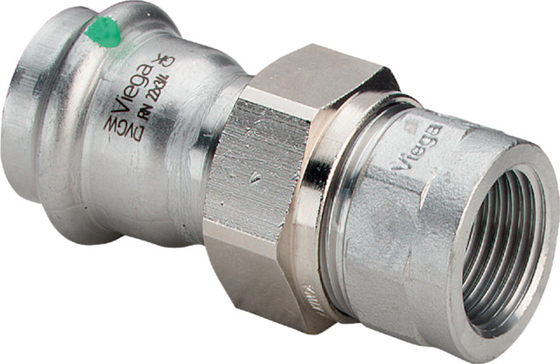 Přechodové šroubení Viega Sanpress Inox s SC-Contur 2362 15 x 3/4˝