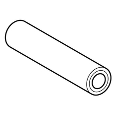 Systémová trubka Geberit Mapress uhlíková ocel, opláštění plastem: d=22mm, D=2,4cm, L=6m