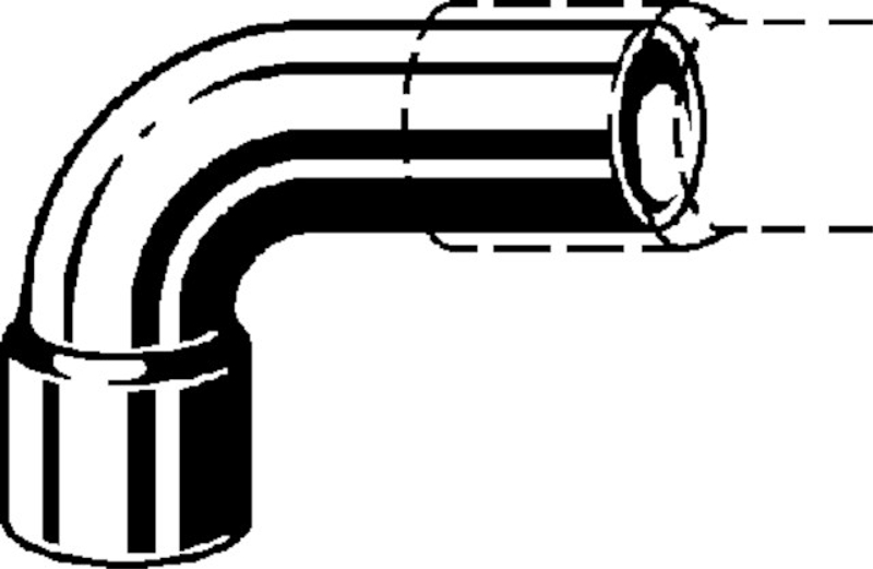 Koleno 90° Viega pájené fitinky 95092 12
