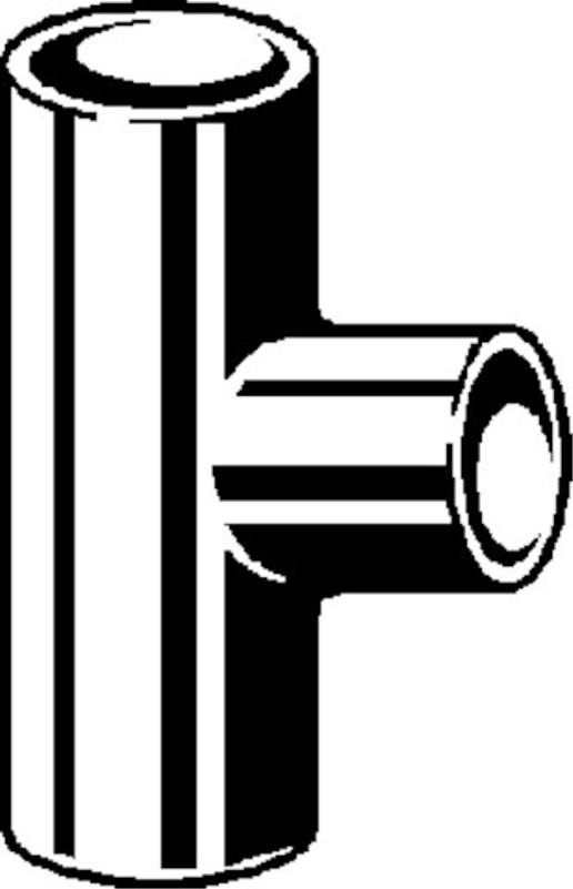 T-kus Viega pájené fitinky 95130 35 x 35 x 22