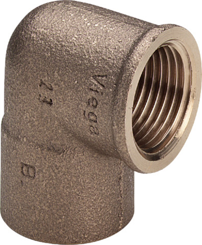 Přechodové koleno&nbsp;90° Viega pájené fitinky 94090G 15 x 1/2˝