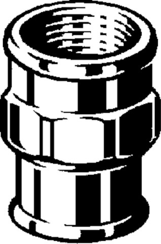 Redukční objímka Viega bronz 3240 6/4˝ x 1 1/4