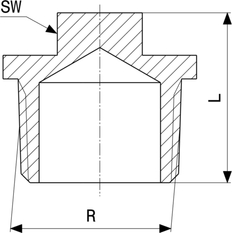 Zátka Viega bronz 3290 3/4˝
