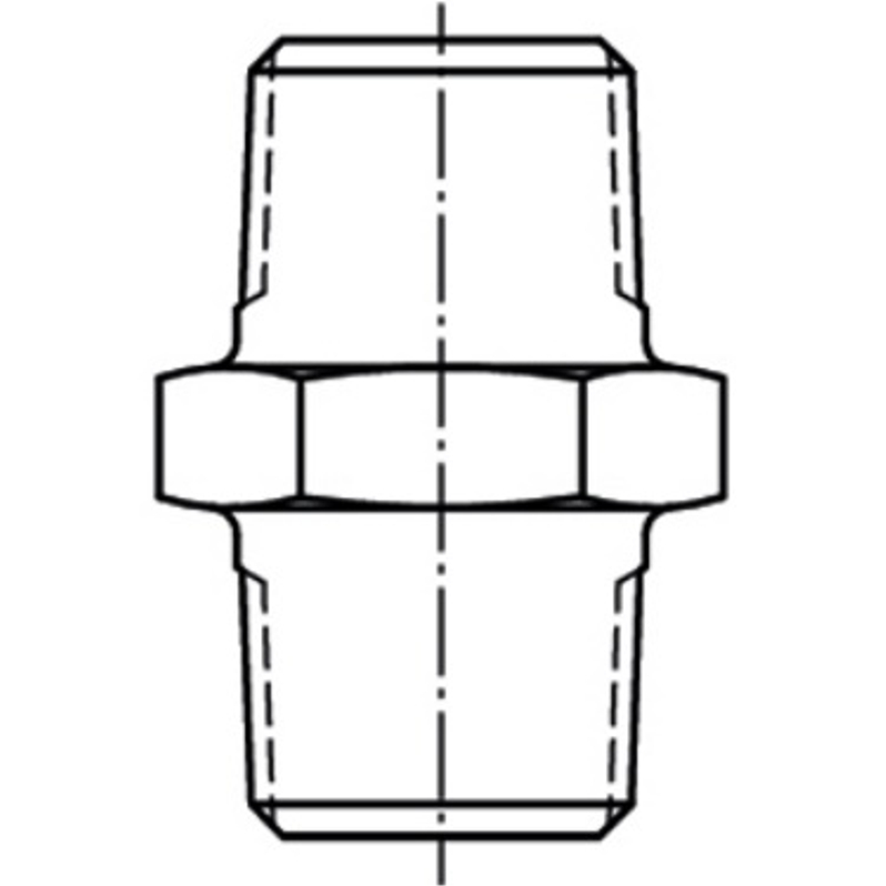 Vsuvka černá Atusa Nr.280 MM 6/4˝ vnější závit