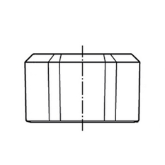 Víčko černé Atusa Nr.300 F 1/2˝ vnitřní závit